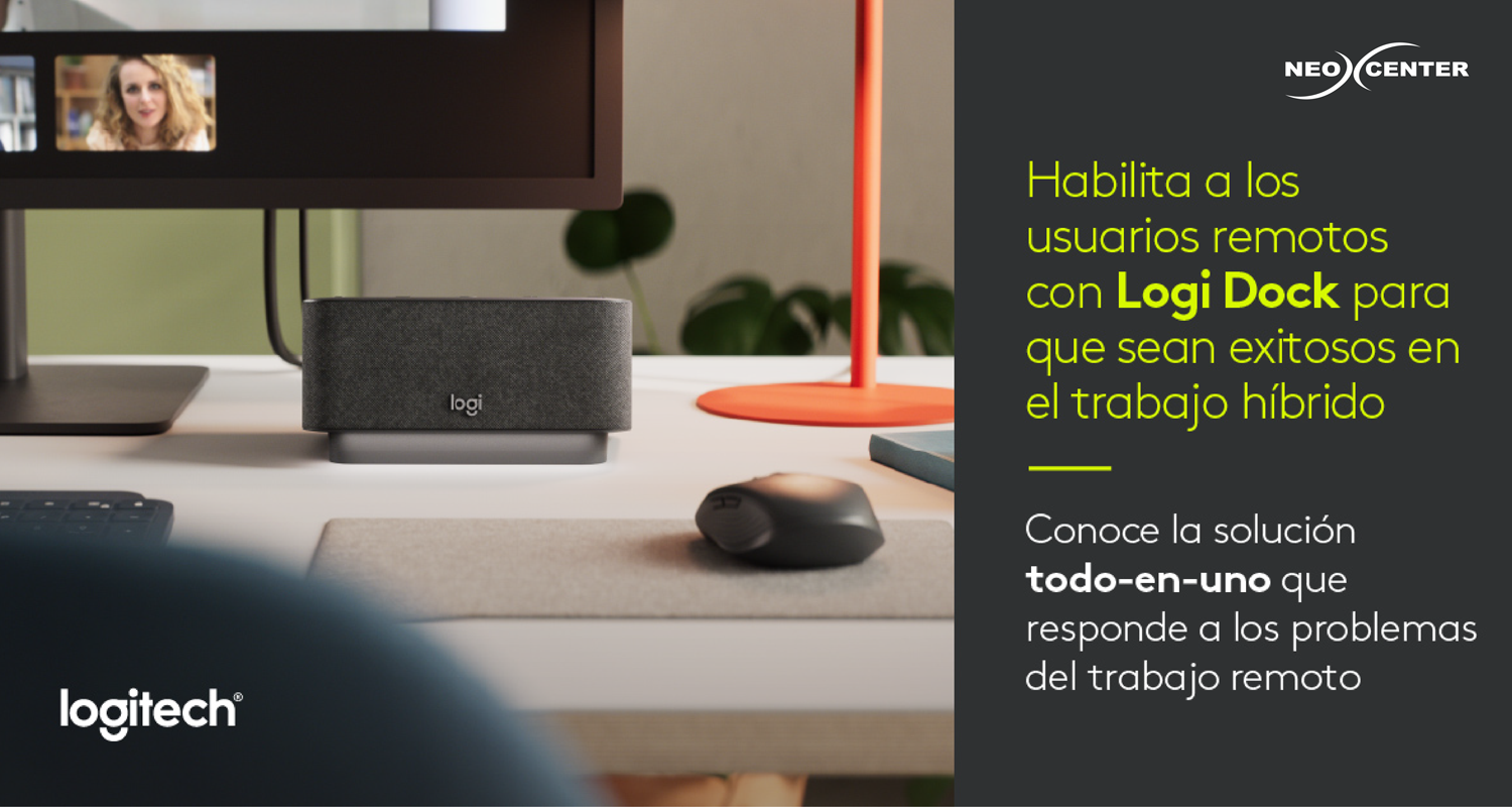 Logitech Dock mexico Video conferencia